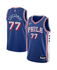 Nike Big Boys and Girls Vj Edgecombe Royal Philadelphia 76ers Swingman Jersey