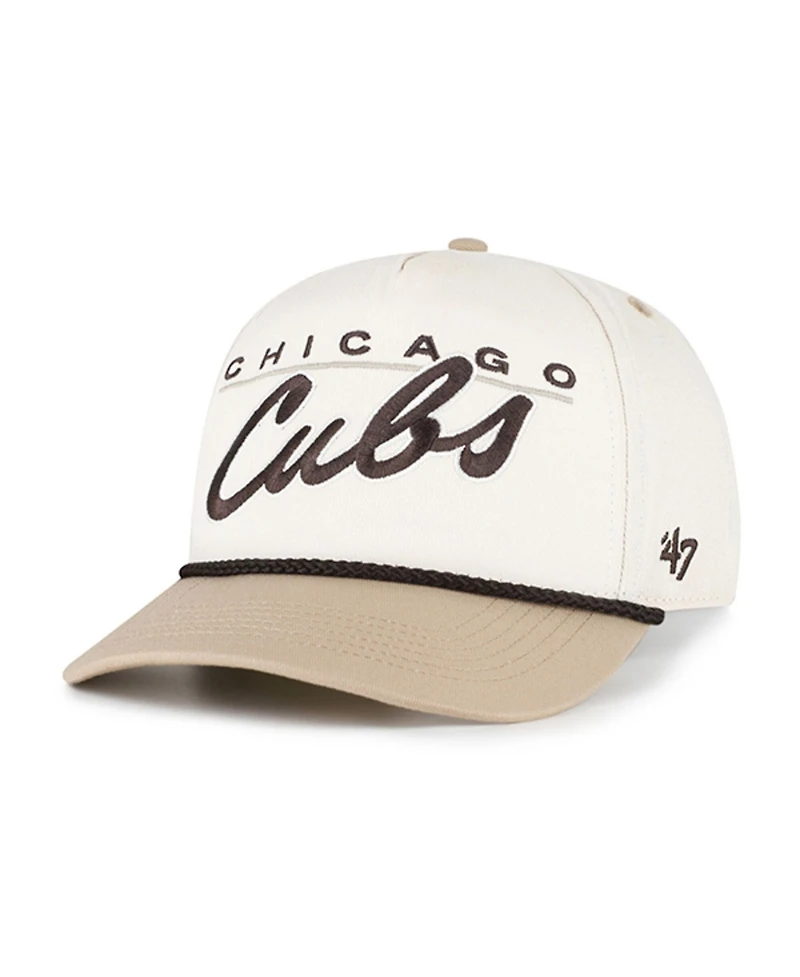 '47 Brand Men's Natural/Tan Chicago Cubs Neutral Terrain Hitch Rope Adjustable Hat