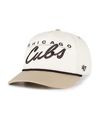 '47 Brand Men's Natural/Tan Chicago Cubs Neutral Terrain Hitch Rope Adjustable Hat