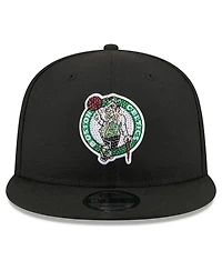 New Era Men's Black Boston Celtics 2026 Nba Draft Crystal 9FIFTY Snapback Hat