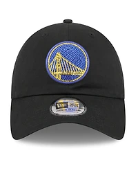 New Era Men's Black Golden State Warriors 2026 Nba Draft Casual Classic Adjustable Hat