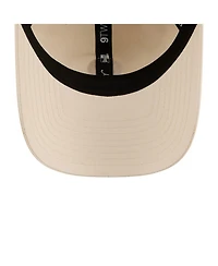 New Era Men's Beige Charlotte Fc Micro Team Logo 9TWENTY Adjustable Hat
