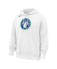 Nike Men's White Minnesota Timberwolves Club Fleece Hoodie