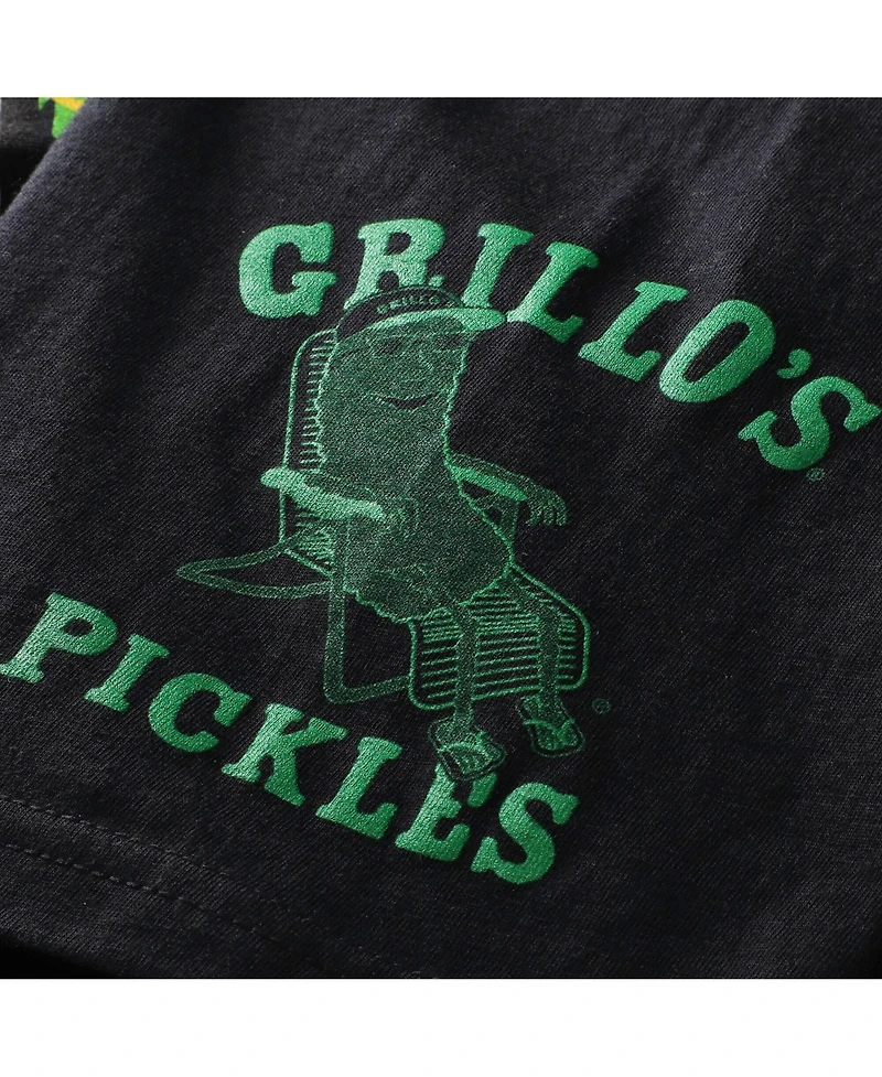 Front Row Men's Motorsports Black Todd Gilliland 34 Grillo's Pickles T-Shirt
