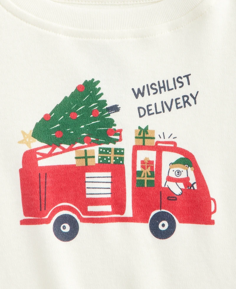 First Impressions Toddler Boys' 2T-4T Mix & Match Short-Sleeve Wishlist Delivery T-Shirt, Macy's Exclusive