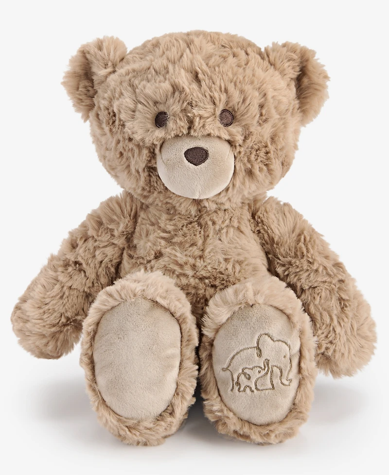 First Impressions Curly Fur Embroidered Teddy Bear, Macy's Exclusive