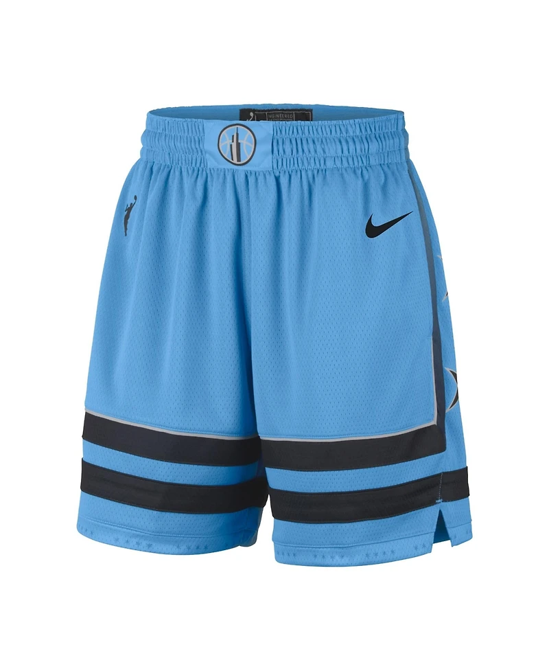 Nike Women's Sky Blue Chicago 2026 On-Court Dri-fit Victory Rebel Edition Shorts