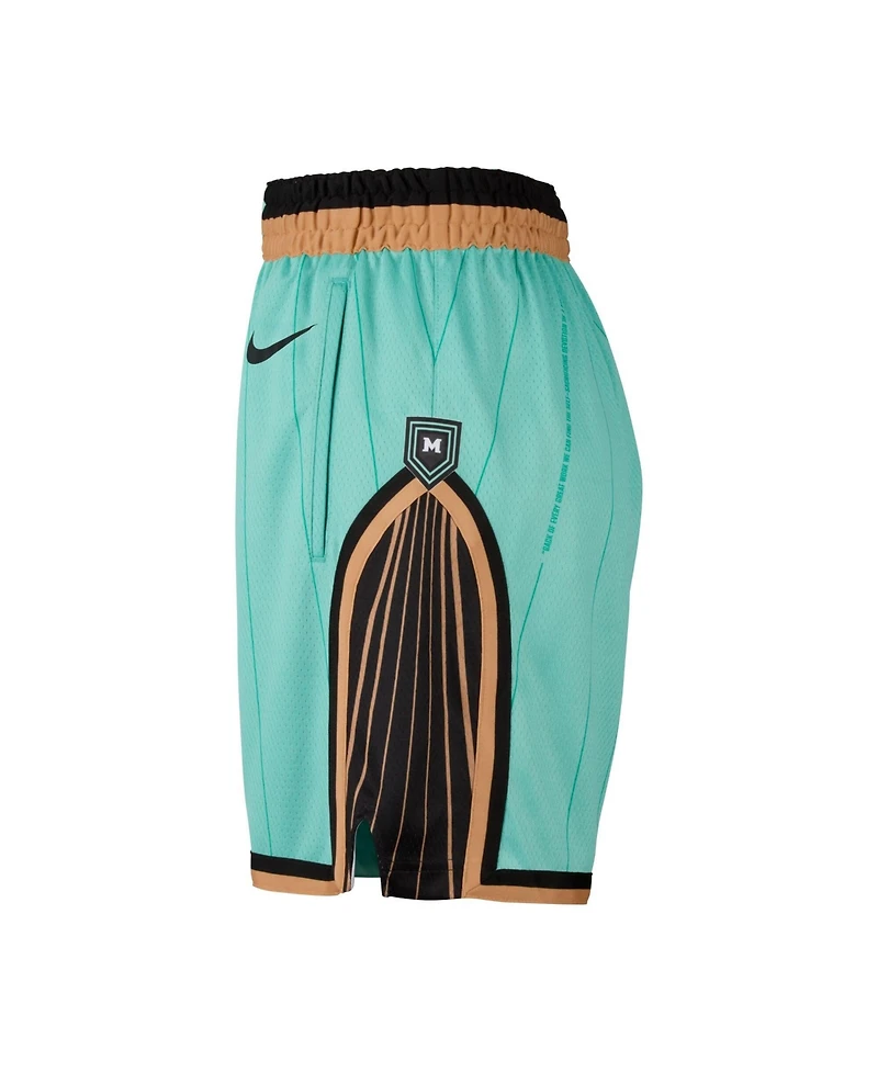 Nike Women's Mint New York Liberty 2026 On-Court Dri-fit Victory Rebel Edition Shorts