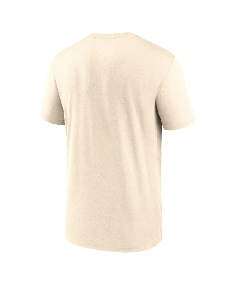 Nike Men's Natural North Carolina Tar Heels Primetime Baseball Icon Legend Dri-fit T-Shirt