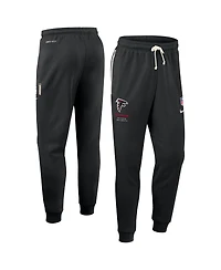 Nike Men's Black Atlanta Falcons Sideline Standard Issue Dri-fit Taper Pants