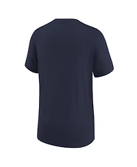 Nike Big Boys and Girls Navy Denver Broncos Icon Legend Dri-fit T-Shirt