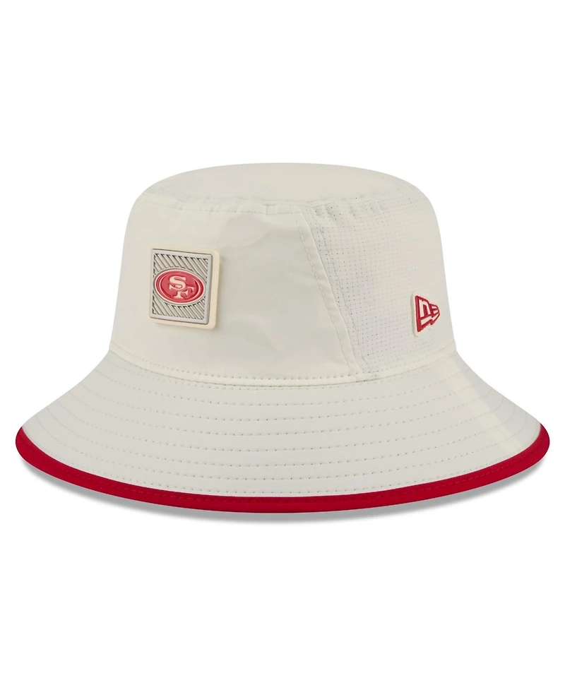 New Era Men's Cream San Francisco 49ers 2026 Nfl Training Camp Sport Bucket Hat