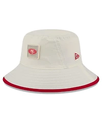 New Era Men's Cream San Francisco 49ers 2026 Nfl Training Camp Sport Bucket Hat