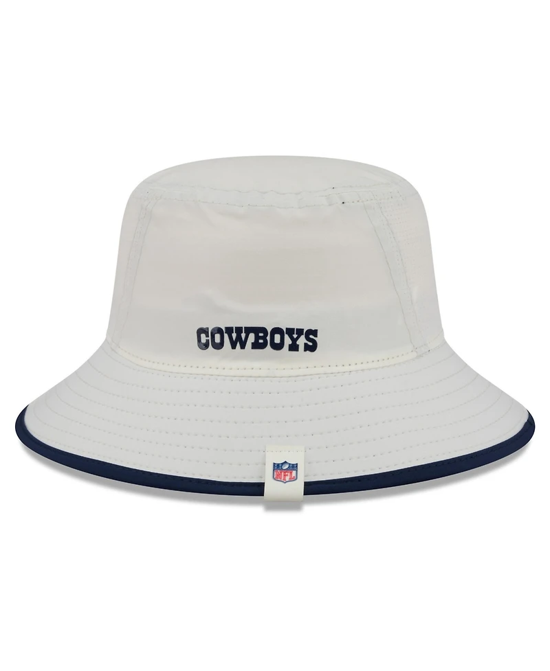 New Era Men's Cream Dallas Cowboys 2026 Nfl Training Camp Sport Bucket Hat