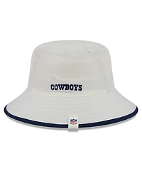 New Era Men's Cream Dallas Cowboys 2026 Nfl Training Camp Sport Bucket Hat