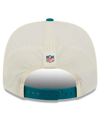New Era Men's Cream/Teal Jacksonville Jaguars 2026 Nfl Training Camp 9SEVENTY Adjustable Hat