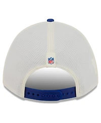 New Era Men's Cream/Royal New York Giants 2026 Nfl Training Camp 9FORTY Adjustable Hat