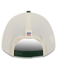 New Era Men's Cream/Green Bay Packers 2026 Nfl Training Camp 9FORTY Adjustable Hat