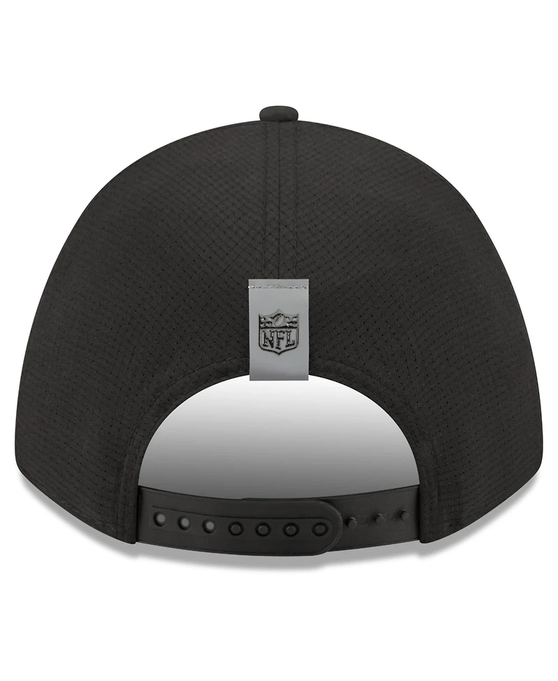 New Era Men's Black Baltimore Ravens 2026 Nfl Training Camp 9FORTY Adjustable Hat