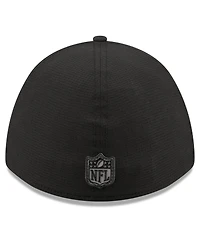 New Era Men's Black Washington Commanders 2026 Nfl Training Camp 39THIRTY Flex Hat