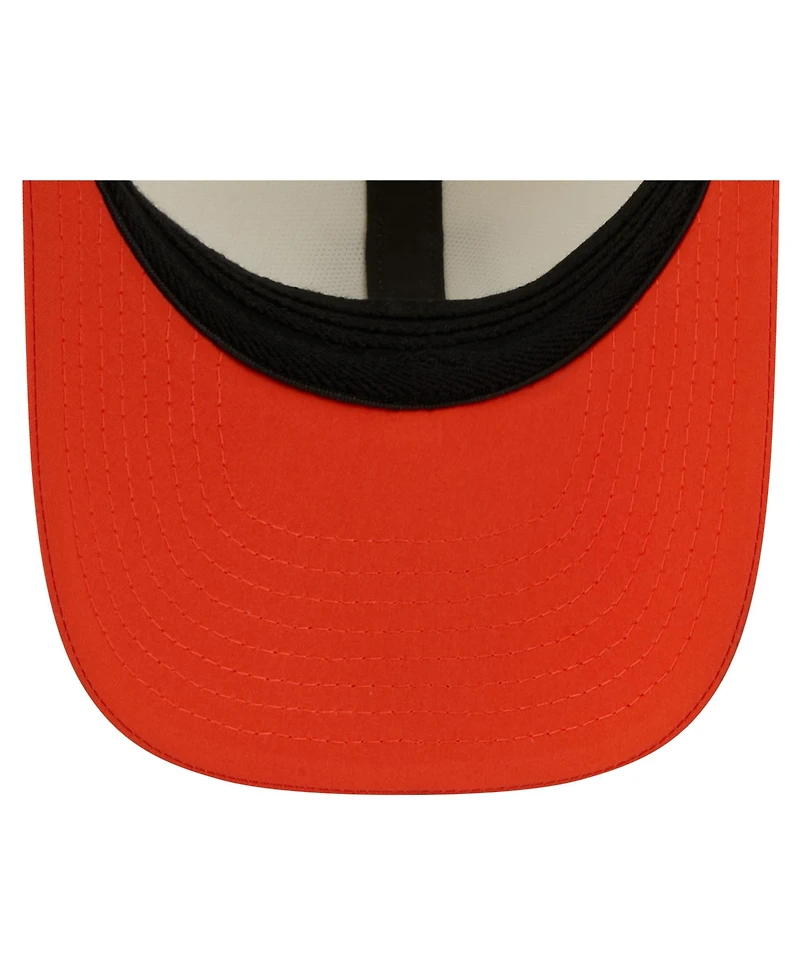 New Era Men's Cream/Orange Cleveland Browns 2026 Nfl Training Camp 39THIRTY Flex Hat