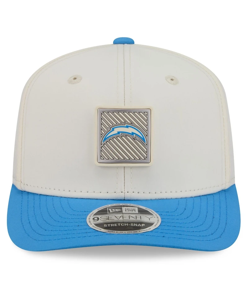 New Era Men's Cream/Powder Blue Los Angeles Chargers 2026 Nfl Training Camp 9SEVENTY Adjustable Hat