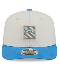 New Era Men's Cream/Powder Blue Los Angeles Chargers 2026 Nfl Training Camp 9SEVENTY Adjustable Hat