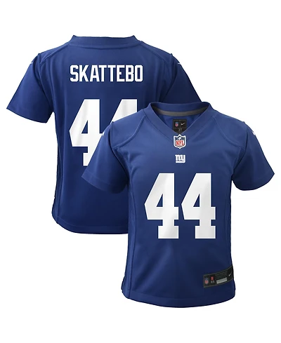 Nike Preschool Cam Skattebo Royal New York Giants Game Jersey