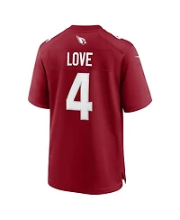 Nike Men's Cardinal Jeremiyah Love Arizona Cardinals 2026 Nfl Draft First Round Pick No. 3 Team Game Jersey