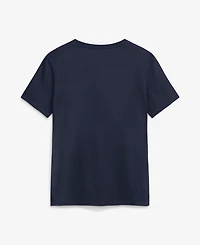 Jordan Women's Navy Michigan Wolverines Script Mantra Logo T-Shirt