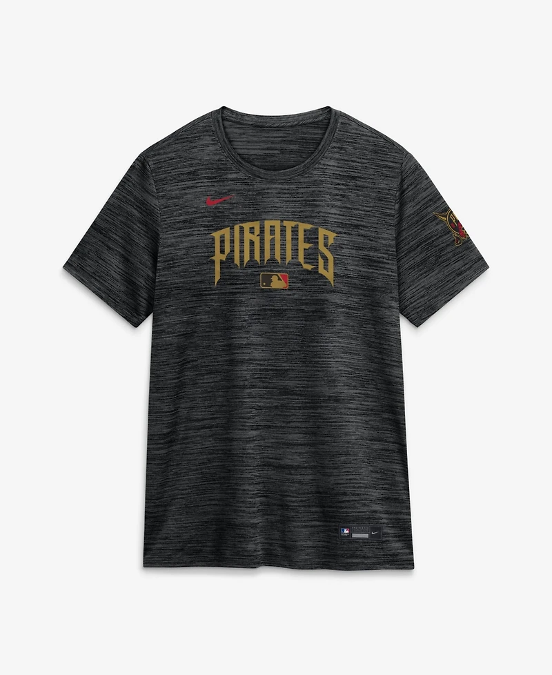 Nike Women's Black Pittsburgh Pirates 2026 City Connect Authentic Collection Velocity Dri-fit T-Shirt