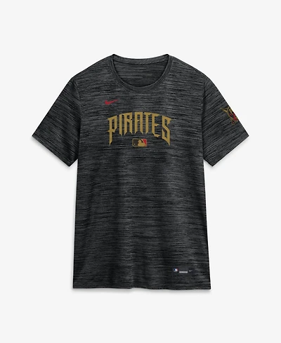 Nike Women's Black Pittsburgh Pirates 2026 City Connect Authentic Collection Velocity Dri-fit T-Shirt