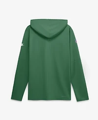 Nike Men's Kelly Green Philadelphia Eagles Sideline Dri-fit Long Sleeve Hooded T-Shirt