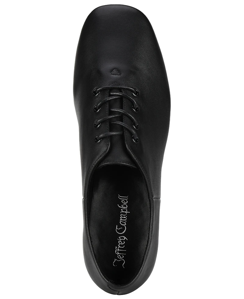 Jeffrey Campbell Women's Swingdance Lace-Up Oxford Flats