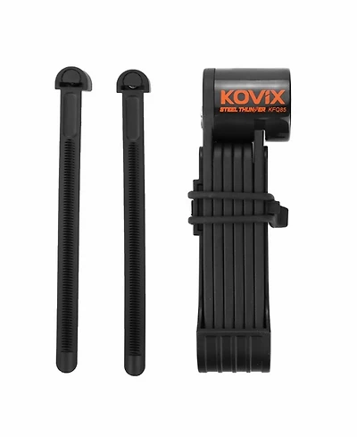 JupiterBike Kovix Steel Folding Bicycle Lock With Alarm