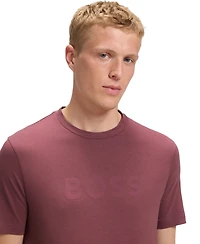 Boss by Hugo Men's Cotton Logo Print Regular-Fit T-Shirt