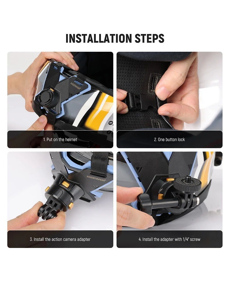 Neewer GP19 Camera Mounting Accessory for select Dji Osmo Action models
