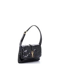 Pre-Owned Saint Laurent Le 57 Shoulder Bag Quilted Patent