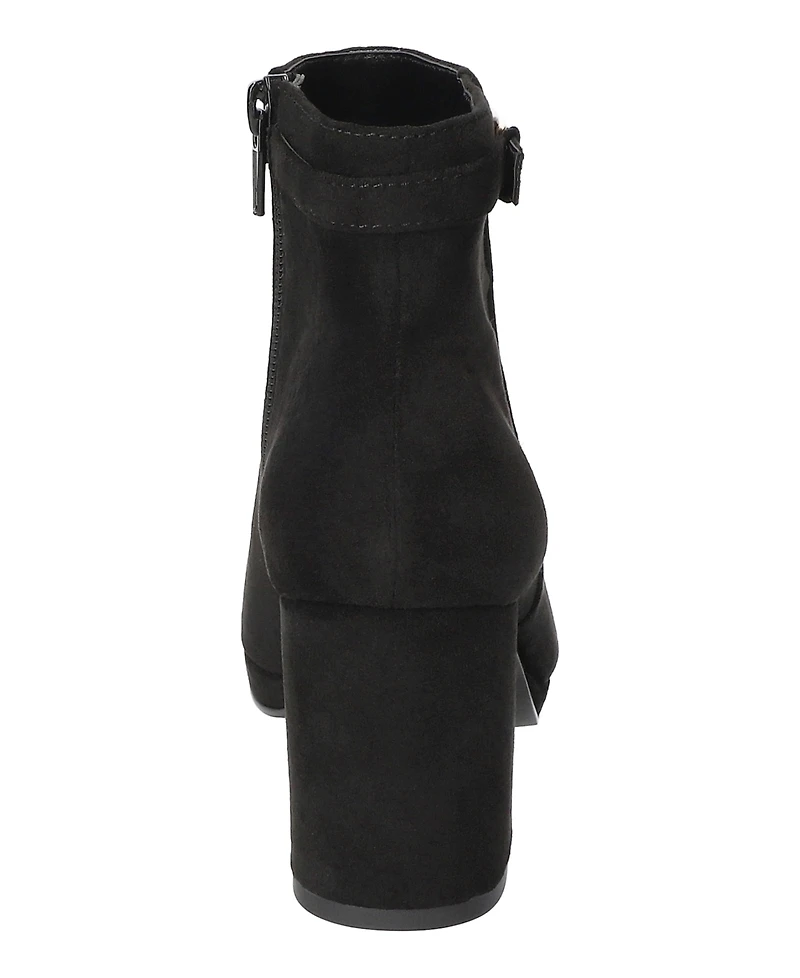 Bella Vita Women's Hudson Ankle Square Toe Booties
