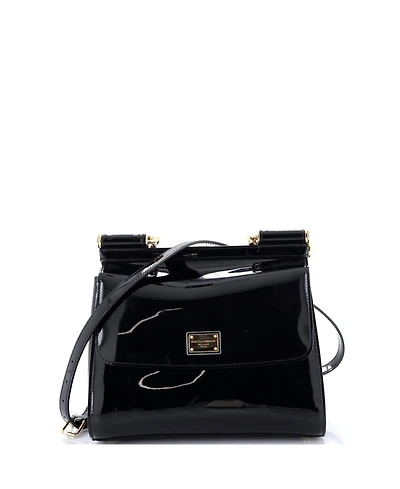 Pre-Owned Dolce & Gabbana Medium Miss Sicily Bag Patent
