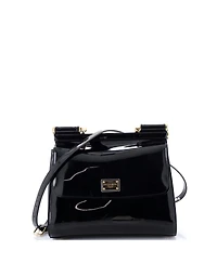 Pre-Owned Dolce & Gabbana Medium Miss Sicily Bag Patent