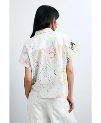 Desigual Women's Short-sleeve cotton shirt