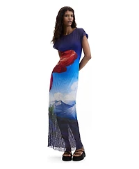 Desigual Women's Printed Short-Sleeve Dress