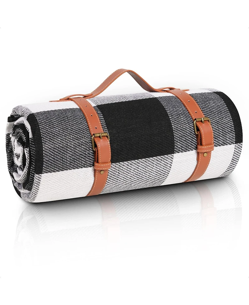 Aofar Picnic Blanket Waterproof Foldable Beach Outdoor Camping Park