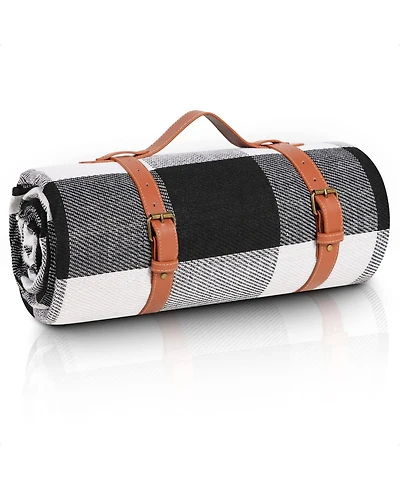 Aofar Picnic Blanket Waterproof Foldable Beach Outdoor Camping Park
