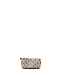Pre-Owned Gucci Nano Gg Emblem Bucket Bag Gg Coated Canvas