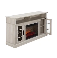 Augusta Home Rylee 2 Door Wood Fireplace