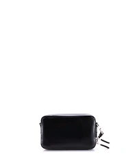 Pre-Owned Prada Zip Around Crossbody Bag Brushed Leather