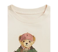Polo Ralph Lauren Baby Boys' Bear Cotton T-Shirt and Jogger Pants, 2-Piece Set