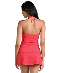 La Blanca Women's Shellbound Bandeau Neck Tankini Top